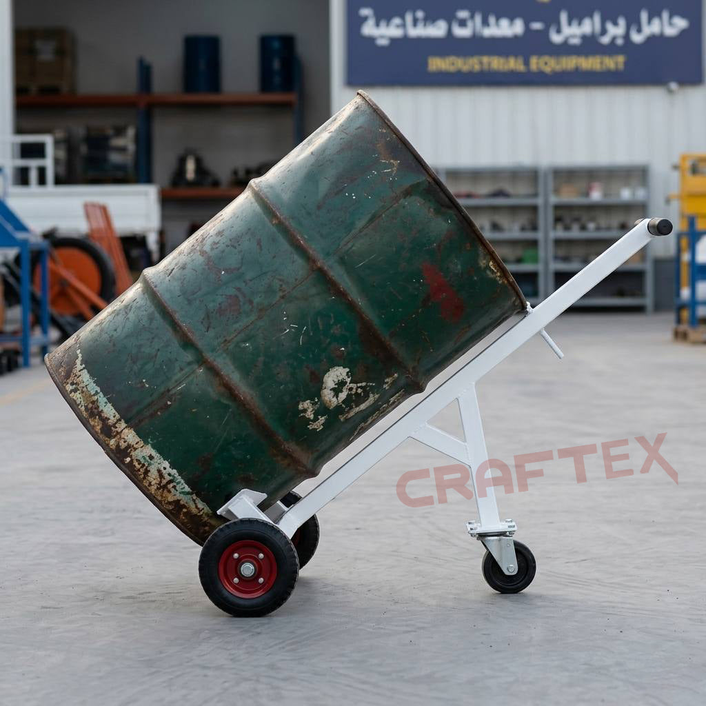 عربة نقل البراميل